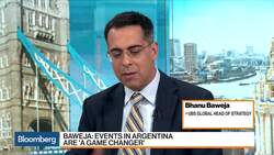 Argentina Default Risk Rising, Not Inevitable: UBS's Baweja News Clip