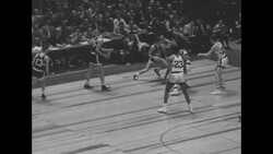 West All Stars defeat East 103-72 in college basketball All-Star Game, 1956 News Clip