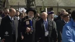 Thousands march to Auschwitz to commemorate Holocaust News Clip