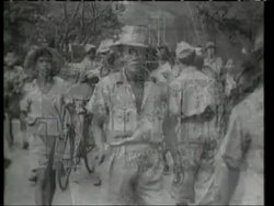 Scenes from Communist uprising in Indonesia, 1947 Stock Footage