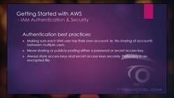 AWS, JavaScript, React - Deploy Web Apps on the Cloud - IAM Authentication and Security Instructional Video