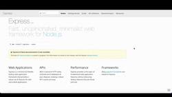 Express Framework Mastery: From Beginner to Advanced with Node.js - Introduction to Express.js Instructional Video