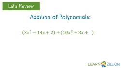Subtracting Polynomials: Changing Subtraction to Addition Instructional Video