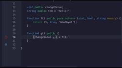 The Complete Solidity Course - Zero to Advanced for Blockchain and Smart Contracts - Destructuring and Multiple Returns from Functions in Solidity Instructional Video