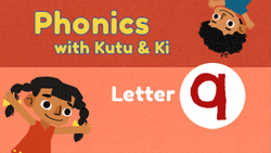 Phonics Story for the letter Q Instructional Video