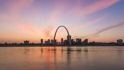 St. Louis, Missouri, USA Stock Footage