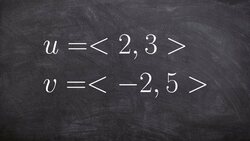 Find the angle between two vectors Instructional Video