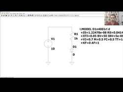 Lab 1 Task 4 LTSPICE Models and Library Instructional Video