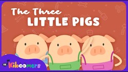 The Three Little Pigs | The Kiboomers | Children Songs Instructional Video