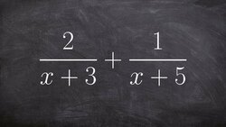Add two rational expressions and then label the constraints of the solution Instructional Video