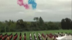 Spectacular RAF flypast over Windsor for Trump's UK state visit Instructional Video