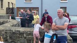 Wally the Walrus delights locals in seaside town News Clip