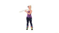 How to Hula Hoop around Your Neck Instructional Video