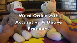 #7 Word Order w/ Pronouns (GwP2) - Deutsch lernen Instructional Video