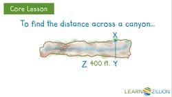 Using Similarity Criteria to Find the Distance Across a Canyon Instructional Video