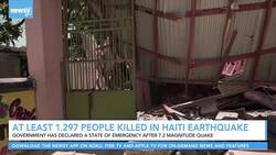 At Least 1,297 People Killed In Haiti Earthquake News Clip