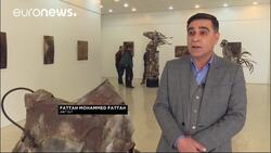 Beauty from bombs – An Iraqi artist makes the most of the detritus of war News Clip