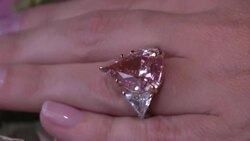 CLEAN : Rare pink diamond to go under hammer in Geneva News Clip