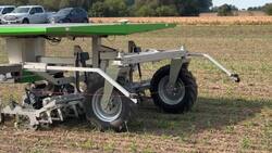This solar-powered robot can seed and weed a farm crop News Clip