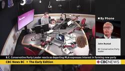 B.C. Conservative leader on next steps for party as caucus loses 3 MLAs News Clip