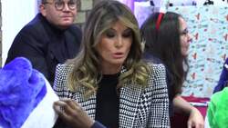 Melania Trump visits Salvation Army centre in London News Clip