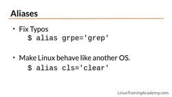 Linux Administration Bootcamp: Go from Beginner to Advanced - Shell Aliases Instructional Video