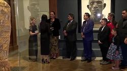 Meghan Markle at Oceania exhibition News Clip
