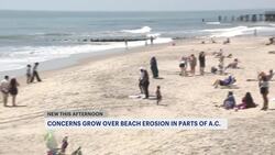 Atlantic City aims to get emergency sand replacement due to winter erosion on beaches News Clip