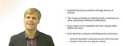 Personal Jurisdiction in State Court Instructional Video