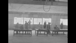 US Gen. William Harrison and North Korean Gen. Nam Il arrive and sign the Armistice at Panmunjom News Clip