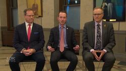 Cooper says he's following health officials' advice after U.S. conference News Clip