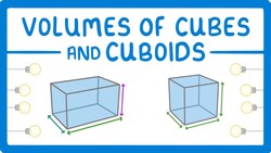 GCSE Maths - Volumes of Cubes and Cuboids #110 Instructional Video