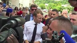 CLEAN : French president Macron: I am impatient as the French people News Clip