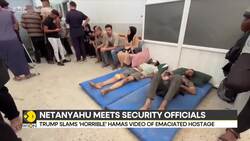 Israel-Gaza war: Trump slams 'horrible' Hamas video of hostages | Israel plans full Gaza takeover News Clip
