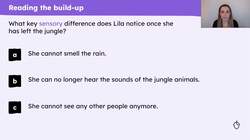 Reading the build-up in 'The Firework Maker's Daughter' Instructional Video