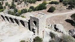 Ruins of Ancient City Heracleia, Bafa Lake Stock Footage
