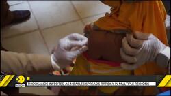 Mass Measles Vaccination Launched In Indonesia | 2,000 Children Infected News Clip