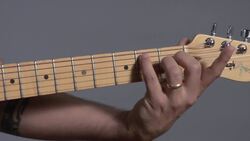 How to Play an E Major 7 Barre Chord on Guitar Instructional Video