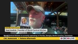 CBC's Natasha Fatah talks to Chef José Andrés about feeding communities hit by Hurricane Helene News Clip