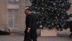Trump Arrives at Elysée Palace for Meeting With Macron News Clip