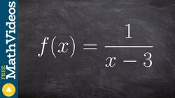 Learn the steps to finding the inverse of the reciprocal function Instructional Video