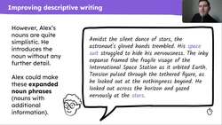 Using synonyms and expanded noun phrases to craft effective descriptions Instructional Video