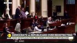 Texas senate approves redistricting bill | Five Republican leaning seats added News Clip