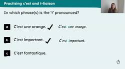 What is that? C'est and singular indefinite articles Instructional Video