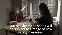 Beauty salons welcome customers back after lockdown News Clip
