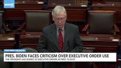 Pres. Biden Faces Criticism Over Executive Order Use News Clip