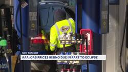 Solar eclipse partially to blame for uptick in gas prices News Clip