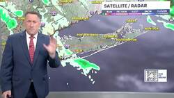 Cloudy with a few spotty showers today; cool temps continue for LI News Clip