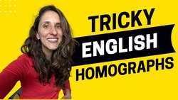 Read Versus Read and Other Tricky English Homographs - All Ears English 1833 Instructional Video