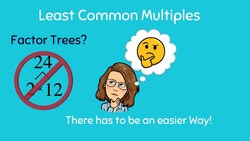 Finding the LCM Using the Ladder Method Instructional Video